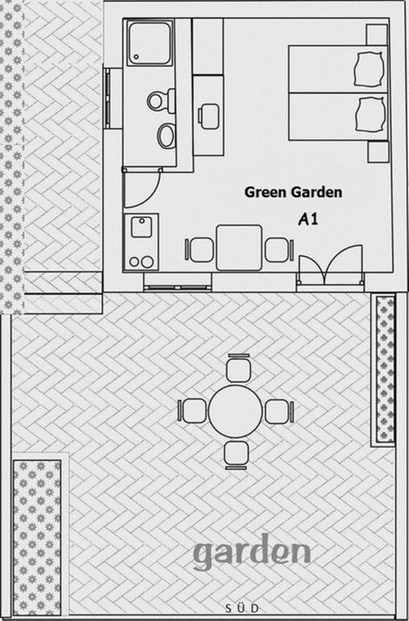 Studio Green Garden Borik Rovinj Exterior photo